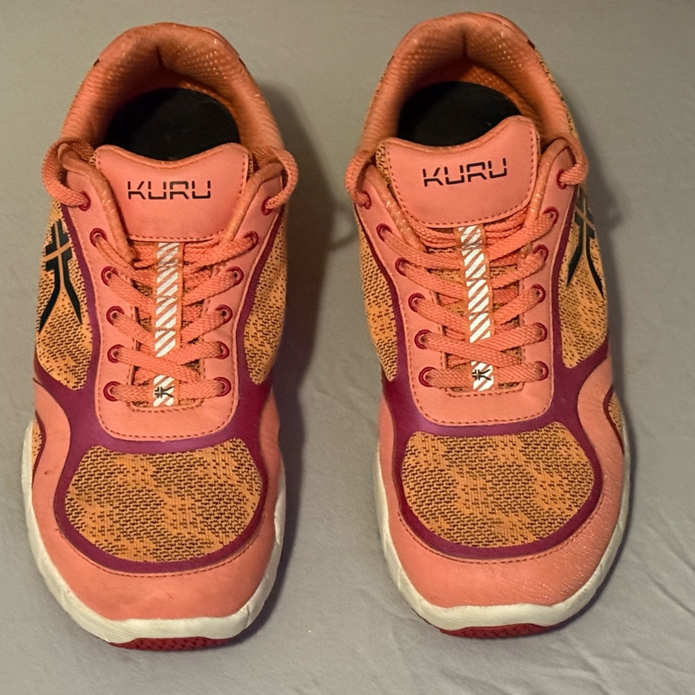KURU Women's Orange and Purple Athletic Shoes